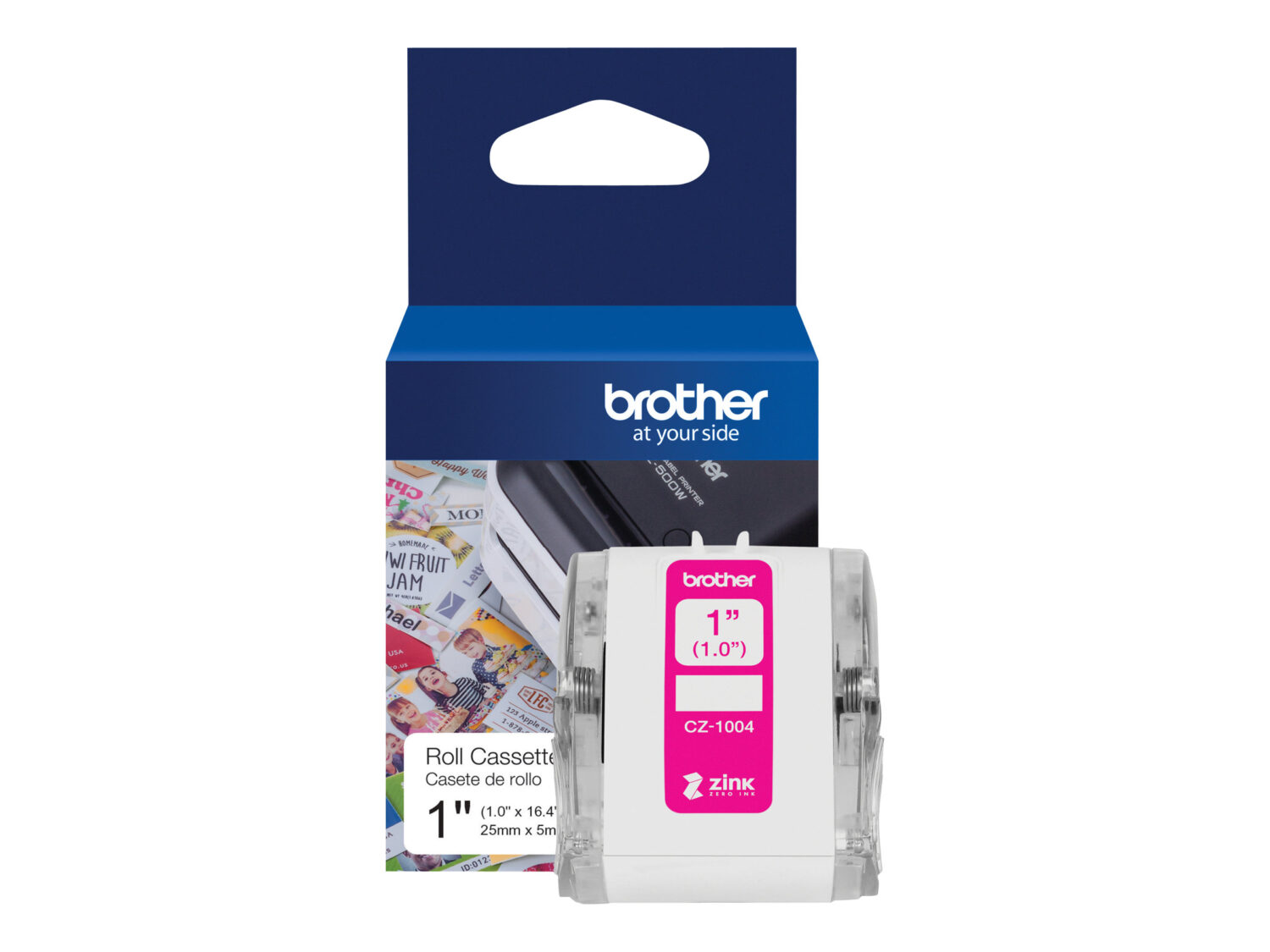 Brother | CZ-1004 | Label tape | 5 m | 2.5 wide cm