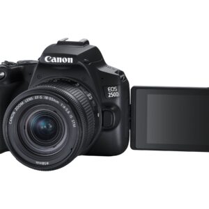 Canon | Megapixel 24.1 MP | Image stabilizer | ISO sensitivity (max) 256000 | Wi-Fi | Video recording | Manual | CMOS | Black