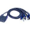 Aten | 4-Port USB VGA/Audio Cable KVM Switch (0.9m, 1.2m)