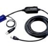 Aten | USB VGA KVM Adapter | KA7970-AX | 1 x RJ-45 Male with 4.5m Cat 5, 1 x USB Type A Male, 1 x HDB-15 Male