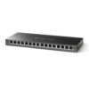 TP-LINK | Switch | TL-SG116E | Web managed | Wall mountable | Gigabit Ethernet (copper) ports quantity 16 | Power supply type External | 36 month(s)