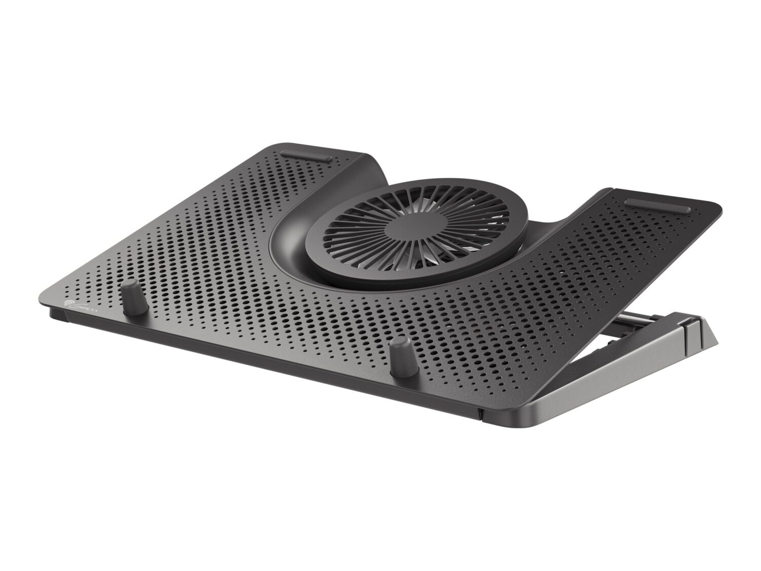GENESIS Laptop cooling pad, OXID 550 15.6-17.3 5 FANS, LED LIGHT, 1 USB | Genesis | Laptop cooling pad, OXID 550 | Black | 400 x 280 x 55 mm | 2 year(s)