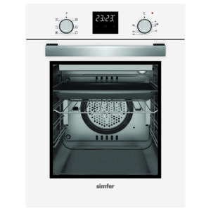 Simfer | Oven | 4207BERBB | 47 L | Multifunctional | Manual | Pop-up knobs | Width 45 cm | White