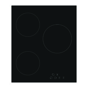Simfer | Hob | H4.030.DECSP | Vitroceramic | Number of burners/cooking zones 3 | Touch | Black