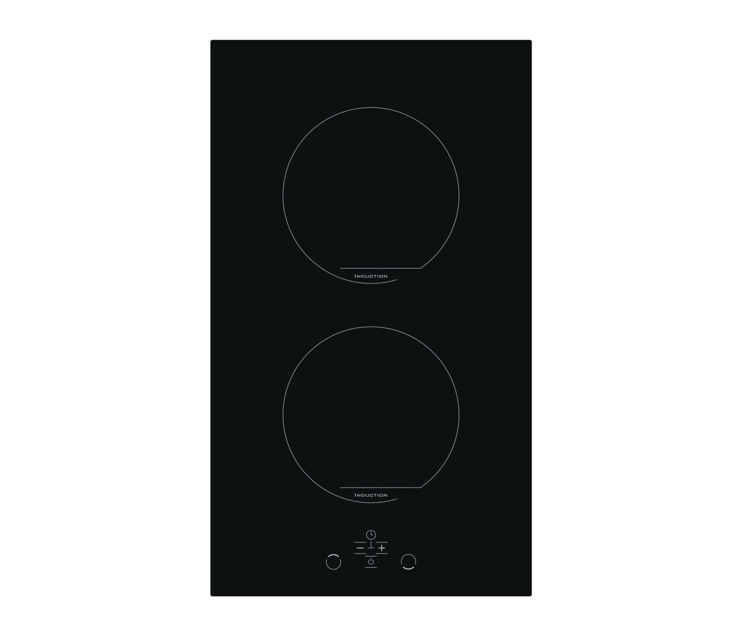 Simfer | Hob | H3.020.DEISP | Induction | Number of burners/cooking zones 2 | Touch | Timer | Black