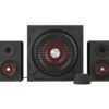 GENESIS Helium 610BT Computer Speakers, Wired, Bluetooth, Black | Genesis | Helium 610BT | Bluetooth | Red/Black | Computer Speakers