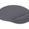 Gembird | MP-GEL-GR Gel mouse pad with wrist support, grey Comfortable | Gel mouse pad | Grey