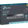 TP-LINK | Switch | TL-SG1016PE | Web Managed | Desktop/Rackmountable | Gigabit Ethernet (copper) ports quantity 16 | PoE+ ports quantity 8 | 36 month(s)