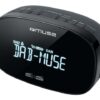 Muse | DAB+/FM Dual Alarm Clock Radio | M-150 CDB | Alarm function | AUX in | Black