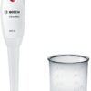 Bosch | Blender | CleverMixx MSM14100 | Hand Blender | 400 W | Jar material Plastic | Jar capacity 0.7 L | White
