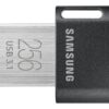 Samsung | FIT Plus | MUF-256AB/APC | 256 GB | USB 3.1 | Black/Silver