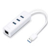 TP-LINK | USB 3.0 3-Port Hub & Gigabit Ethernet Adapter 2 in 1 USB Adapter | UE330