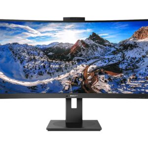 Philips | Curved UltraWide | 346P1CRH | 34  " | VA | WQHD | 21:9 | 100 Hz | 4 ms | 3440 x 1440 | 500 cd/m² | HDMI ports quantity 1 | Black | Warranty 24 month(s)