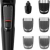 Philips | Face and Hair Trimmer | MG3740/15 9-in-1 | Cordless | Black
