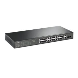 TP-LINK | Switch | TL-SG1428PE | Web managed | Rackmountable | SFP ports quantity 2 | PoE+ ports quantity 24 | Power supply type 100-240VAC, 50-60Hz voltage