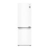 LG | Refrigerator | GBB61SWJMN | Energy efficiency class E | Free standing | Combi | Height 186 cm | No Frost system | Fridge net capacity 234 L | Freezer net capacity 107 L | Display | 36 dB | White