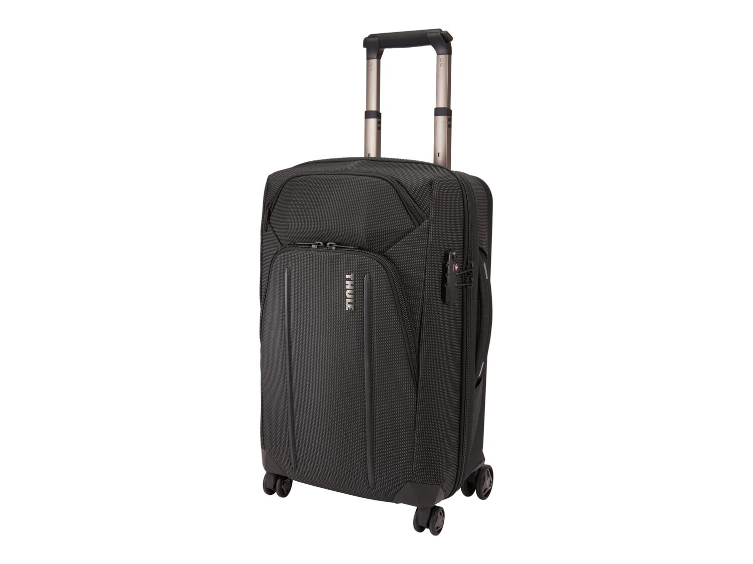 Thule | C2S-22 Crossover 2 | Expandable Carry-on Spinner | Luggage | Black