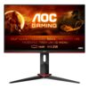 AOC | Curved Gaming Monitor | C24G2AE/BK | 23.6 " | VA | FHD | 16:9 | 165 Hz | 1 ms | 1920×1080 | 250 cd/m² | HDMI ports quantity 2 | Black/Red | Warranty 36 month(s)