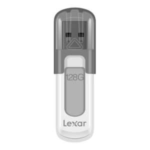 Lexar | Flash drive | JumpDrive V100 | 128 GB | USB 3.0 | Grey