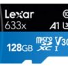 Lexar | High-Performance 633x | UHS-I | 128 GB | micro SDXC