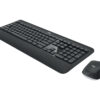 Logitech | MK540 Advanced | Keyboard and Mouse Set | Wireless | Mouse included | Batteries included | US | Black | USB | Wireless connection
