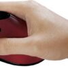 Logilink | Ergonomic Vertical Mouse | ID0159 | Optical | Wireless | Red