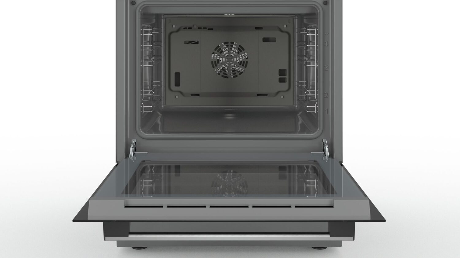 Bosch | Cooker | HKR39A250U | Hob type Vitroceramic | Oven type Electric | Stainless steel | Width 60 cm | Electronic ignition | Grilling | LED | Depth 60 cm | 66 L