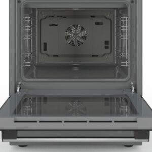 Bosch | Cooker | HKR39A250U | Hob type Vitroceramic | Oven type Electric | Stainless steel | Width 60 cm | Electronic ignition | Grilling | LED | Depth 60 cm | 66 L