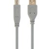 Cablexpert CCP-USB2-AMBM-6G USB 2.0 A-plug B-plug 6ft cable, grey color | Cablexpert | CCP-USB2-AMBM-6G | USB 2.0 A-plug B-plug 6ft cable