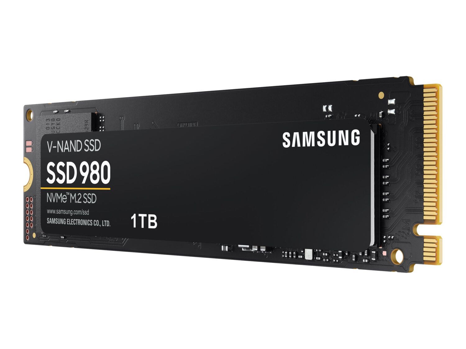 Samsung | V-NAND SSD | 980 | 1000 GB | SSD form factor M.2 2280 | Solid-state drive interface M.2 NVME | Read speed 3500 MB/s | Write speed 3000 MB/s