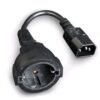 Cablexpert | Power adapter cord | PC-SFC14M-01 | Black