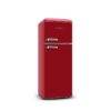 ETA | Refrigerator | ETA253490030E Storio retro | Energy efficiency class E | Free standing | Double Door | Height 148.2 cm | Fridge net capacity  170 L | Freezer net capacity 45 L | 44 dB | Red