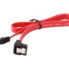 Cablexpert | CC-SATAM-DATA90-0.1M | Serial ATA III 10cm data cable with 90 degree bent connector, bulk packing, metal clips