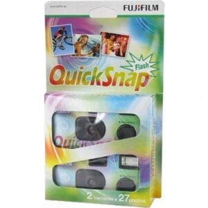 Fujifilm | 7130786 QuickSnap 400 Disposable Flash Camera (Pack of 2)