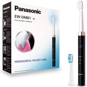 Panasonic | Electric Toothbrush | EW-DM81-K503 | Rechargeable | For adults | Number of brush heads included 2 | Number of teeth brushing modes 2 | Sonic technology | White/Black