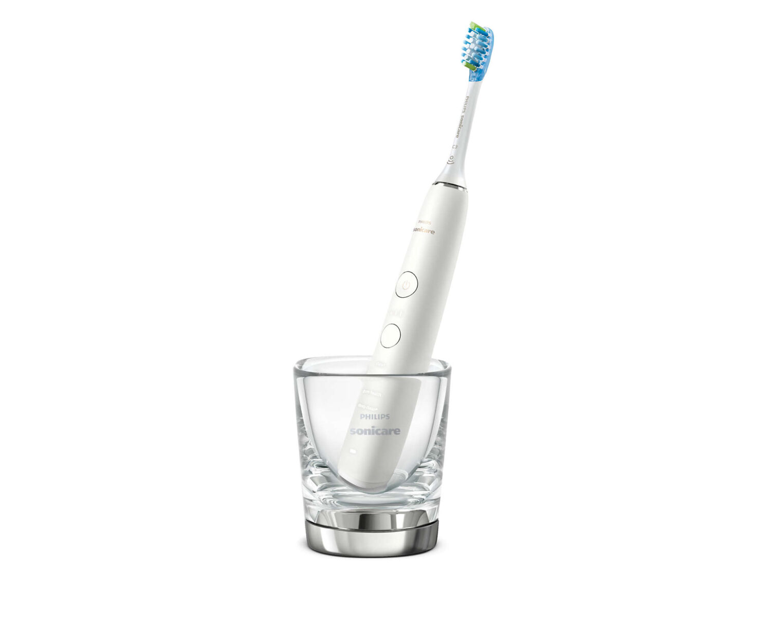 Philips | DiamondClean Electric Toothbrush | HX9911/27 | Rechargeable | For adults | Number of brush heads included 1 | Number of teeth brushing modes 4 | Sonic technology | White