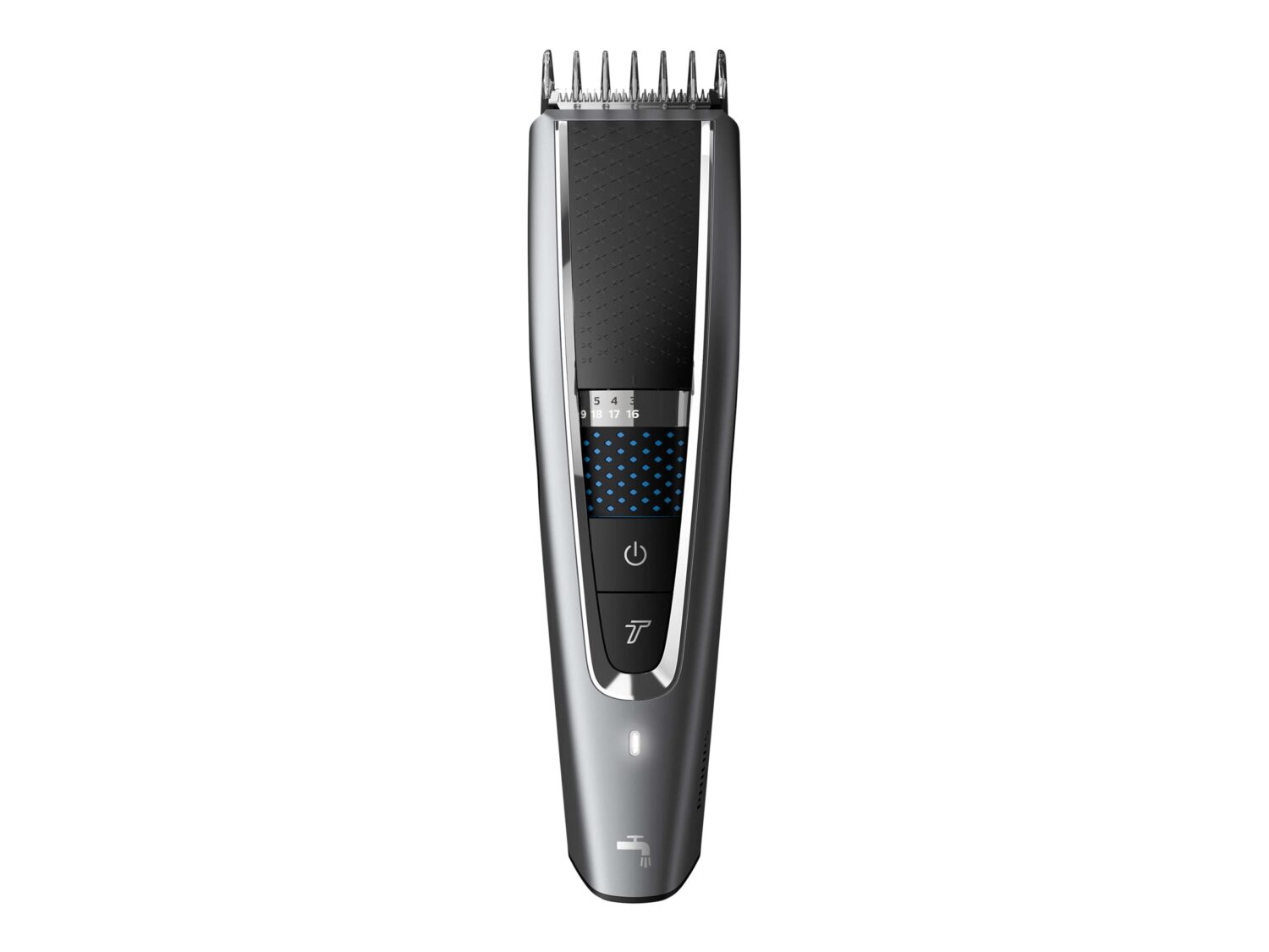 Philips | Hair clipper | HC5650/15 | Cordless or corded | Number of length steps 28 | Grey - Image 7