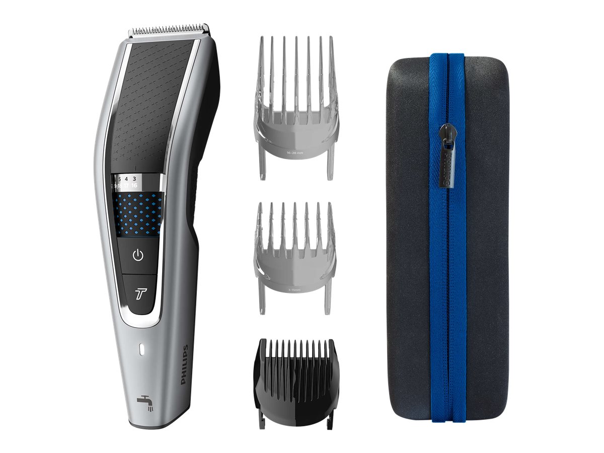 Philips | Hair clipper | HC5650/15 | Cordless or corded | Number of length steps 28 | Grey - Image 9