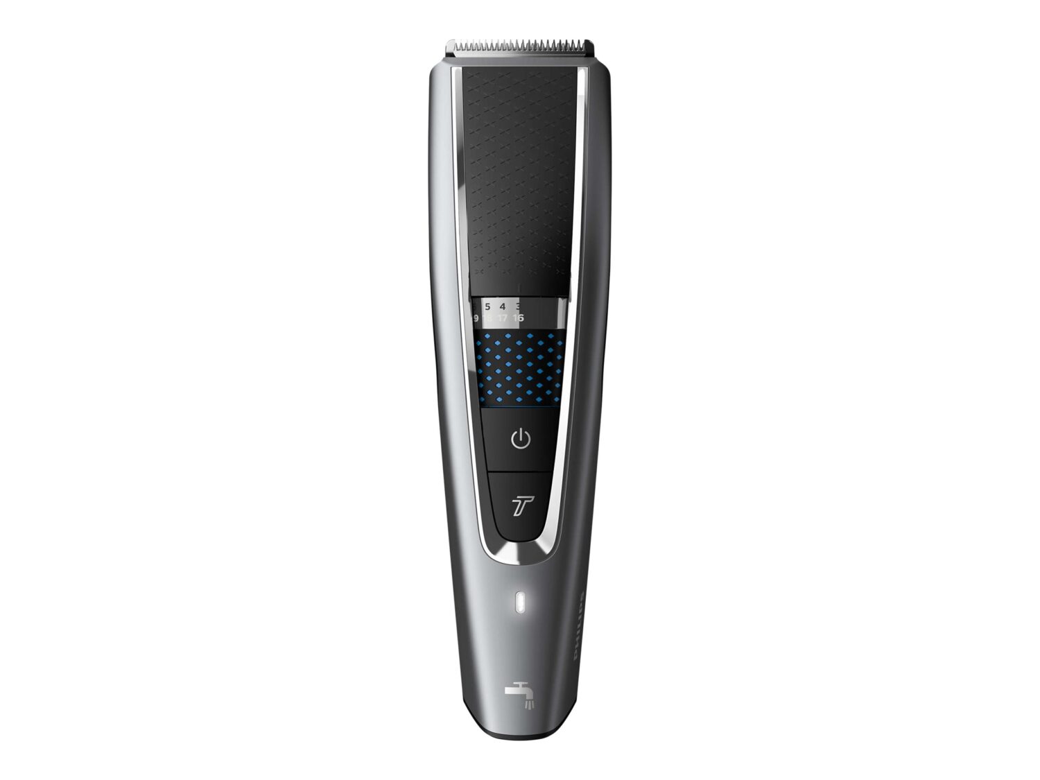 Philips | Hair clipper | HC5650/15 | Cordless or corded | Number of length steps 28 | Grey - Image 8