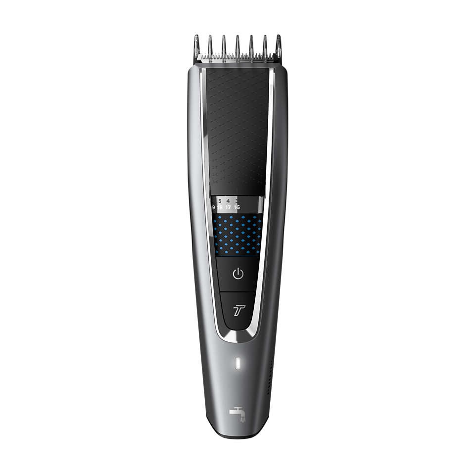 Philips | Hair clipper | HC5650/15 | Cordless or corded | Number of length steps 28 | Grey - Image 3