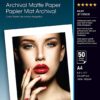 Archival Matte Paper - A4 - 50 Sheets | A4