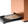 Bosch | DesignLine Toaster | TAT4P429 | Power 970 W | Number of slots 2 | Housing material Stainless Steel | Copper/Black