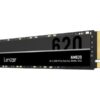 Lexar | M.2 NVMe SSD | NM620 | 2000 GB | SSD form factor M.2 2280 | Solid-state drive interface PCIe Gen3x4 | Read speed 3300 MB/s | Write speed 3000 MB/s