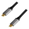 Logilink | USB 2.0 Type-C | C/M to C/M, PD3, alu | CUA0106 USB 2.0 Type-C cable | USB-C (male) | USB-C (male)