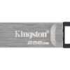 Kingston | USB Flash Drive | DataTraveler Kyson | 256 GB | Type-A USB 3.2 Gen 1 | Silver