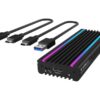 Raidsonic | Icy box | IB-1824ML-C31 Enclosure for 1x NVMe