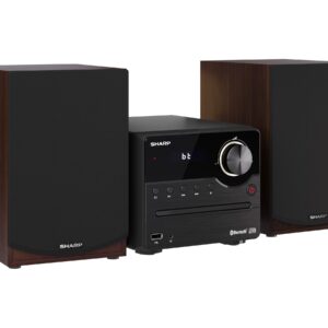 Sharp XL-B512(BR) Hi-Fi Micro System, CD/FM/USB/Bluetooth v5.0, 45W, Brown | Sharp | Hi-Fi Micro System | XL-B512(BR) | Brown | USB port | AUX in | Bluetooth | CD player | FM radio | Wireless connection