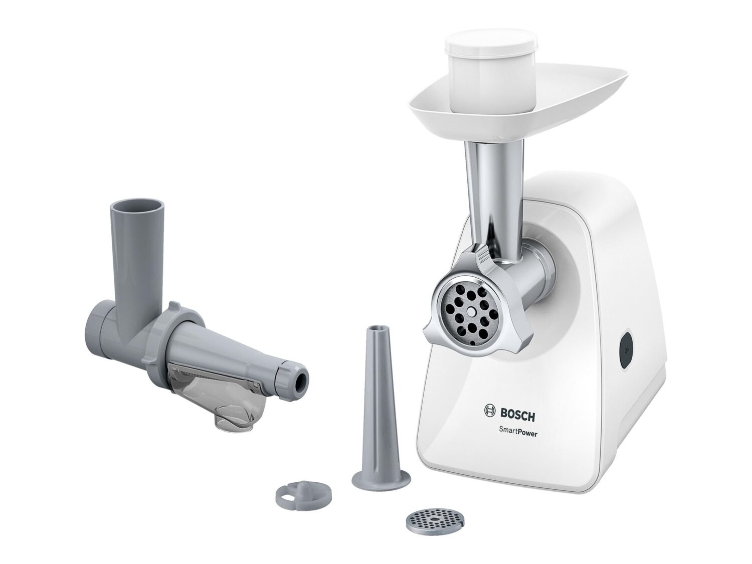 Bosch Meat mincer | MFW2515W | White | 1500 W | Number of speeds 1 | Throughput (kg/min) 1.7