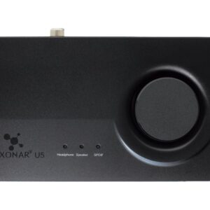 Asus | Compact 5.1-channel USB sound card and headphone amplifier | XONAR_U5 | 5.1-channels