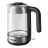 Philips | Kettle | HD9339/80 | Electric | 2200 W | 1.7 L | Stainless steel/Glass | 360° rotational base | Black/Silver